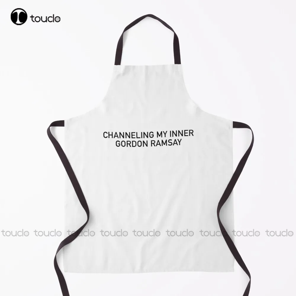 

New Channeling My Inner Gordon Ramsay Kitchen Food Cuisine Cook Chef Mum Dad Apron Kids Cooking Aprons Unisex