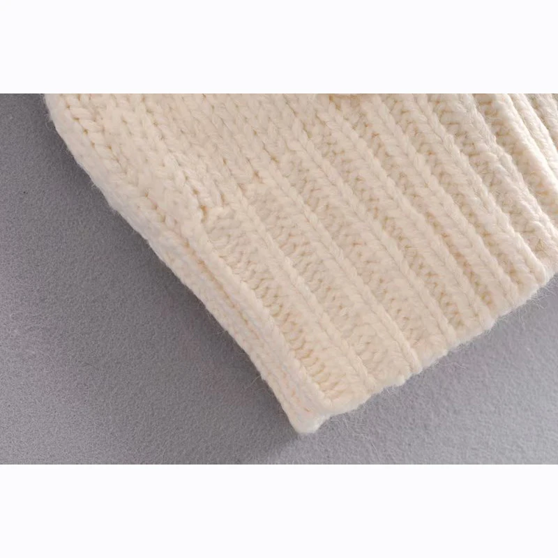 casual white woman sweater 2019 autumn-winter new fashion solid turtleneck ladies pullover elegant sweet loose nature sweaters | Женская