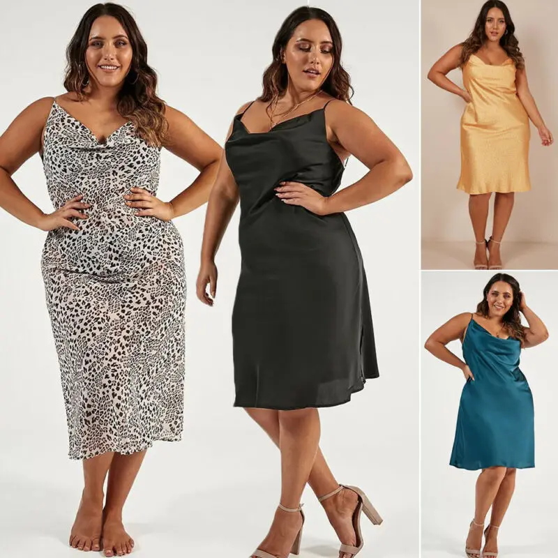 

Women Nightgowns Sexy Ladies Sleeveless Bandage Bodycon Evening Solid Print Spllit Backless Slip Summer Night Wear 2020