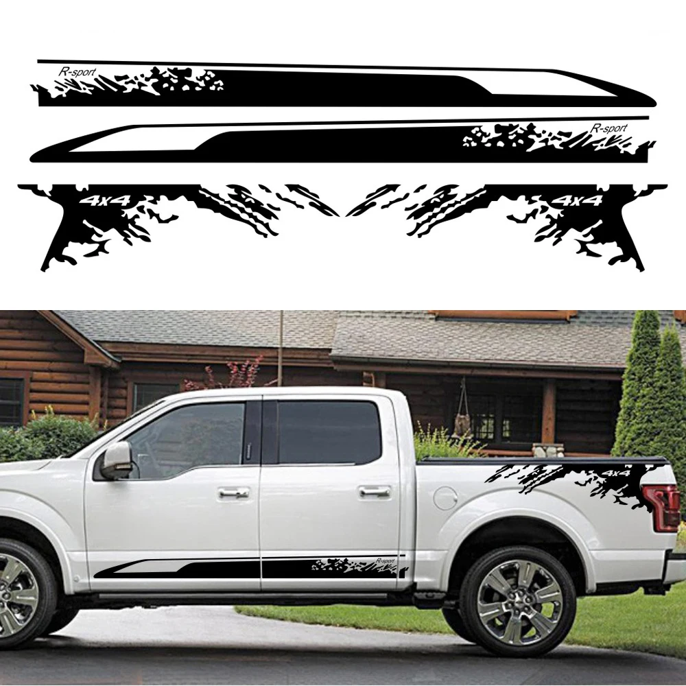 

Новинка, Виниловая наклейка для Ford Ranger Raptor Pickup Nissan, 4x4