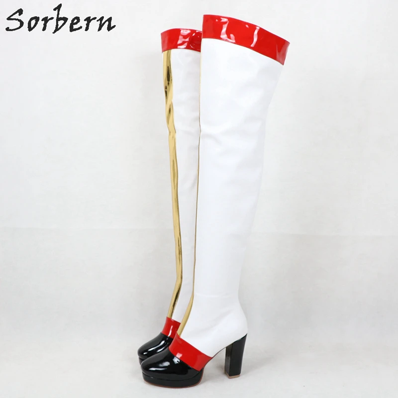 Сапоги на блочном каблуке под заказ разные цвета | Обувь