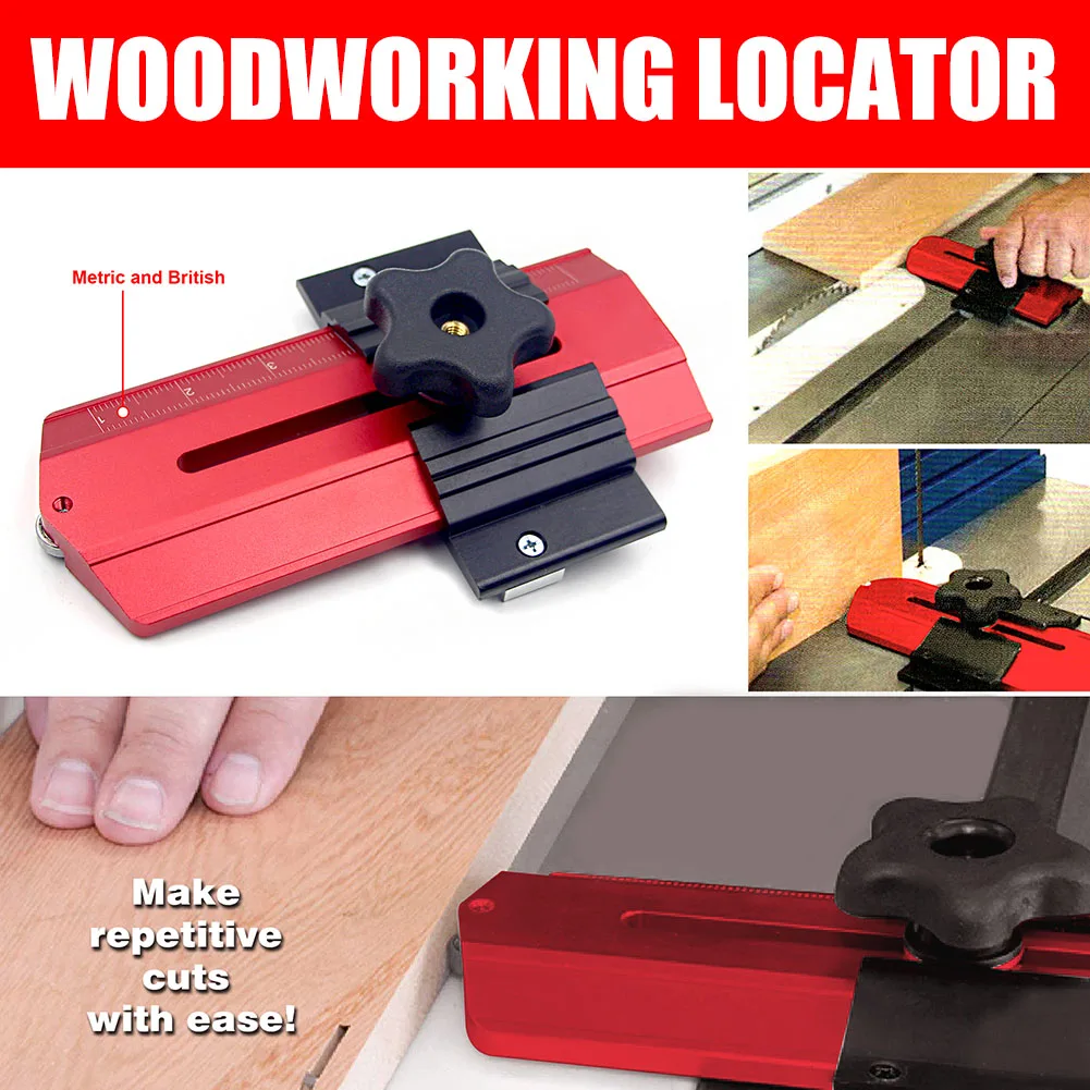 

Woodworking Thin Rip Tables Saw Jig for Router Band Saw Cutting Wood Ripping In Stock
