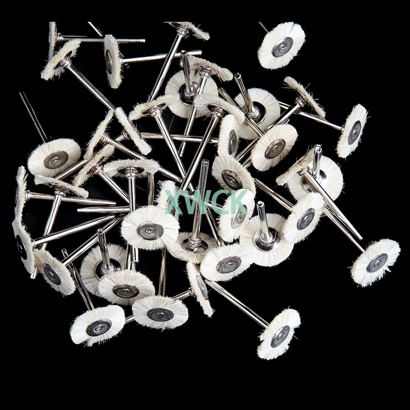 

30pcs Dental Lab Beauty Brush Polishing Wheel Polishers for Rotary Tools 2.35mm