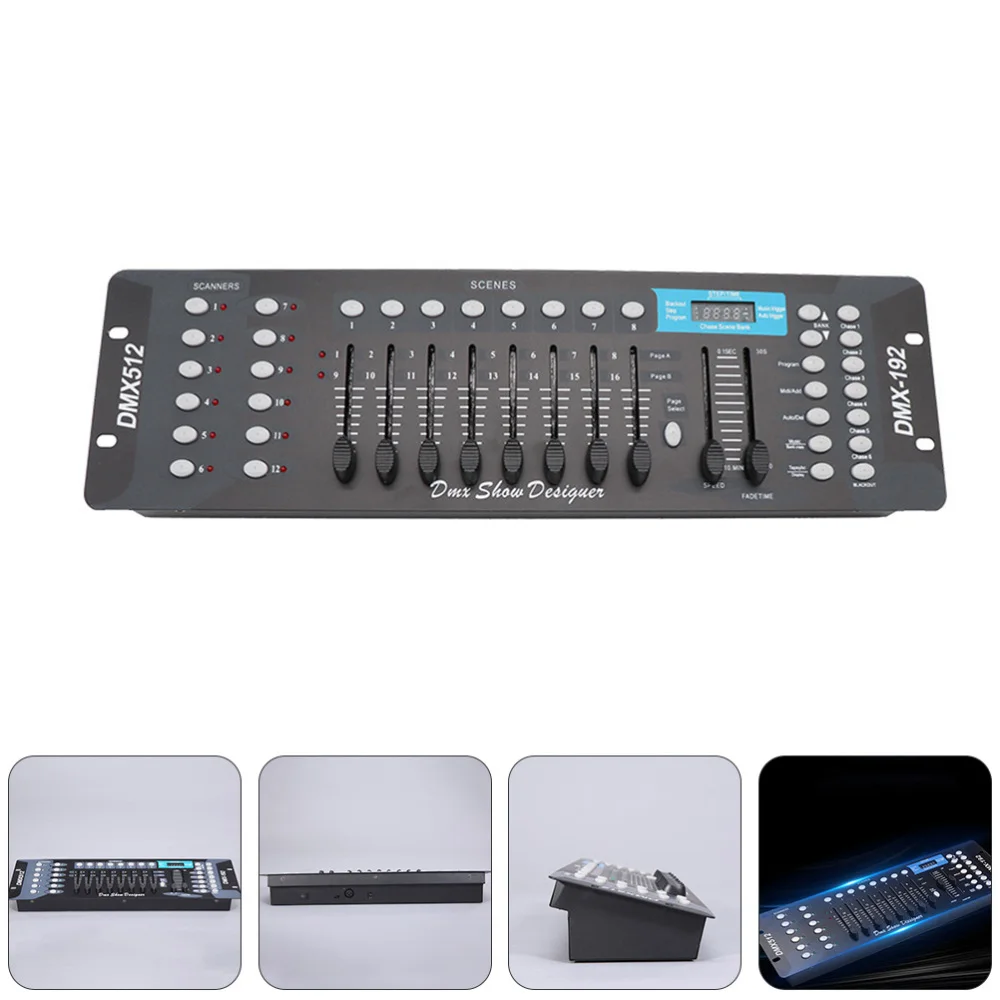 

1PC Beam Light LED Par Light Dimming Console DMX192 DMX512 Console (US Plug)