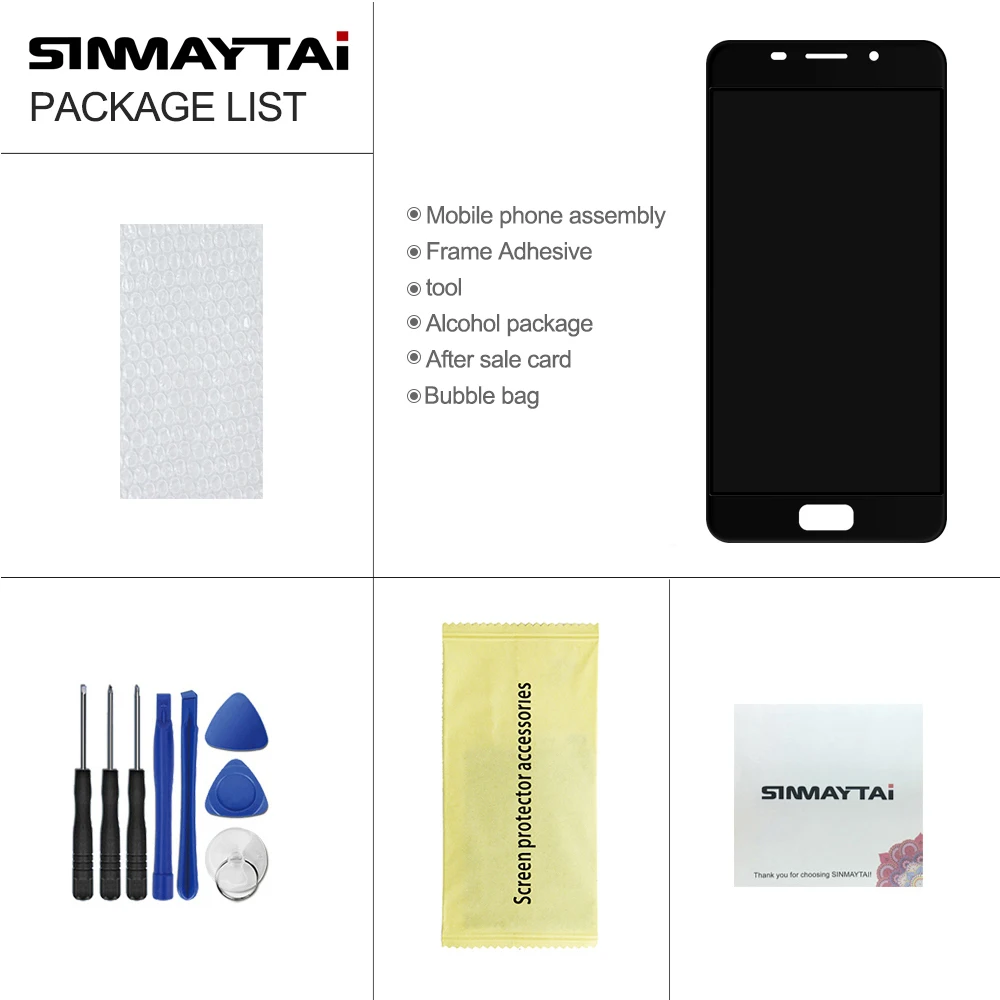 100% Test For Asus zenfone 3s max ZC521TL X00GD LCD Display Touch Screen Digitizer Assembly Pegasus ZC 521TL | Мобильные телефоны и