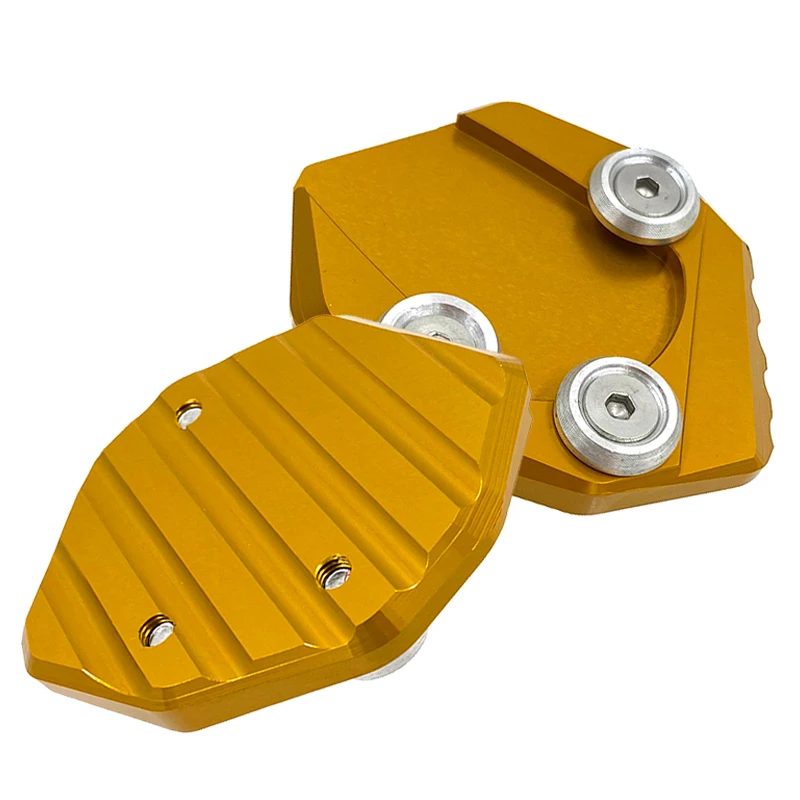 For SUZUKI GSX-R 150/125 2017 2018 GSX S150 S125 CNC Kickstand Side Stand Extension Pad Foot Support Plate moto parts | Автомобили и