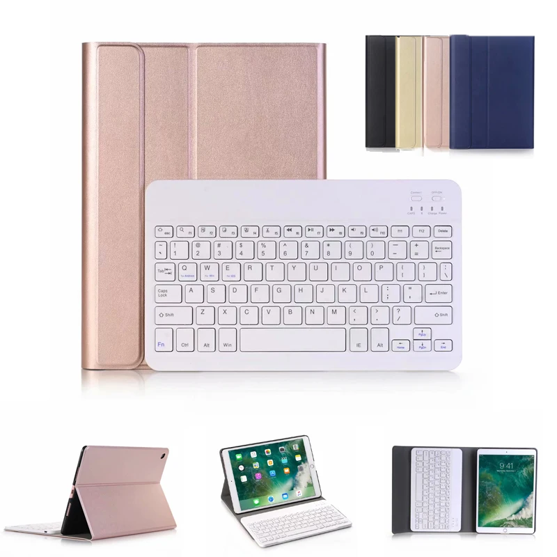 Беспроводная Bluetooth клавиатура чехол для iPad Pro 9,7 чехол A1674 A1673 A1675 съемный чехол Подставка для iPad Pro 9,7 клавиатура