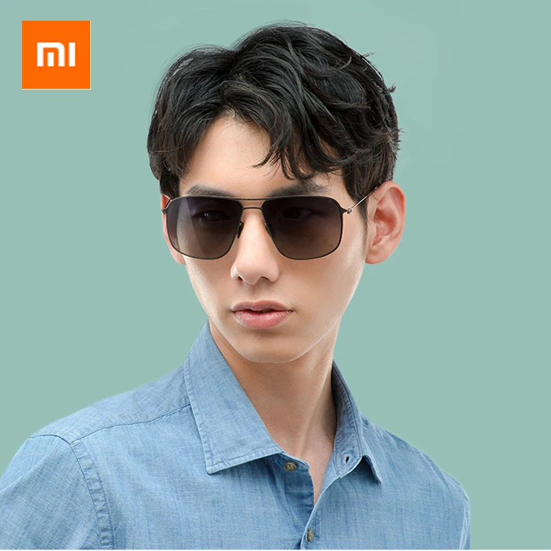 Солнцезащитные очки авиаторы Xiaomi mijia нейлоновые Поляризованные ультратонкие