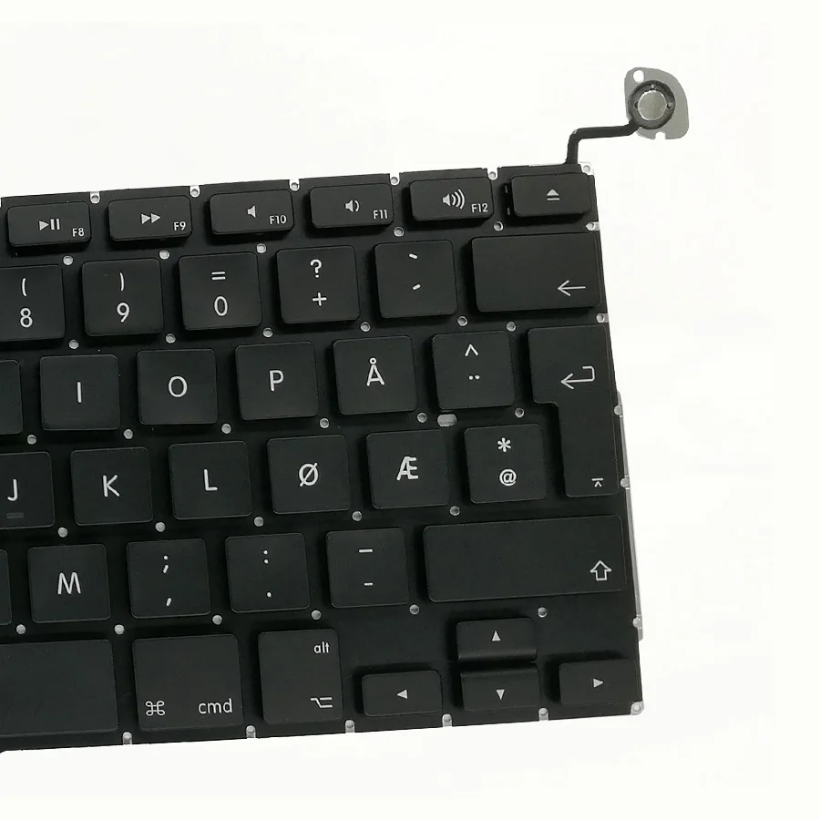 5 шт./лот новая норвежская Клавиатура для Macbook Pro 13 &quotUnibody A1278 2009 2010 2011 2012|Клавиатуры