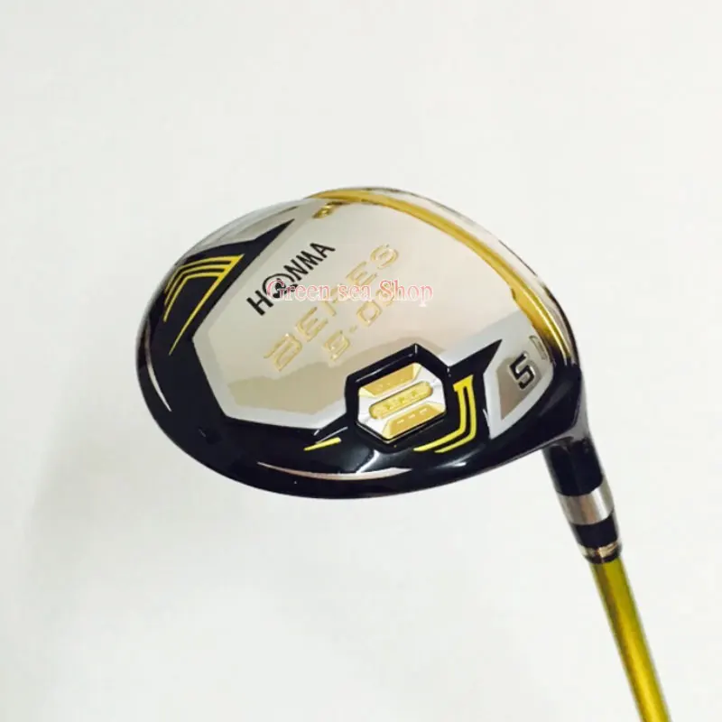 Новые мужские клюшки для гольфа деревянные Honma S-06 3 звезды Гольфы деревянные 3/15 5/18 Деревянные клюшки графитовая клюшка для гольфа R S SR flex