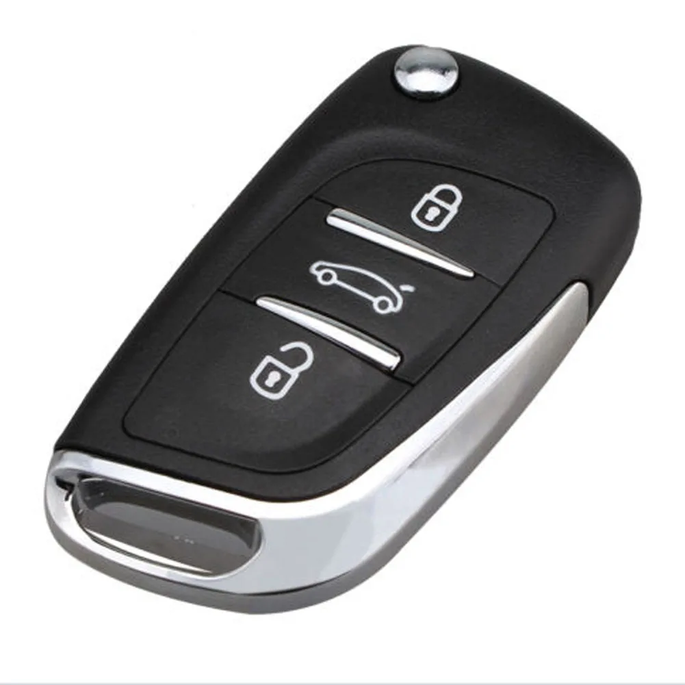 3 Buttons Remote Flip Car Key Fob Replace Shell Case For Peugeot 207 407 Blade | Автомобили и мотоциклы