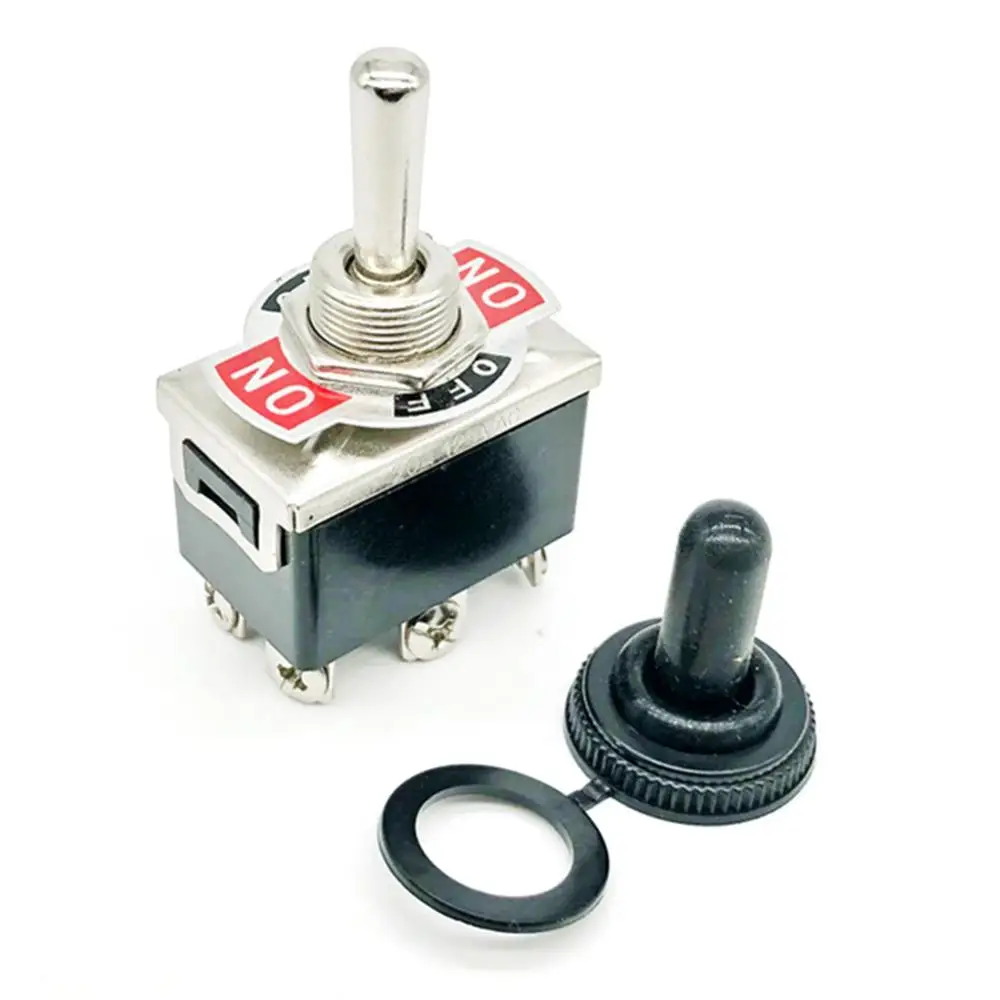 

40% Dropshipping!!SPDT AC 15A 125V 3 Position On/Off/On Toggle Switch DIY Car Modification Parts