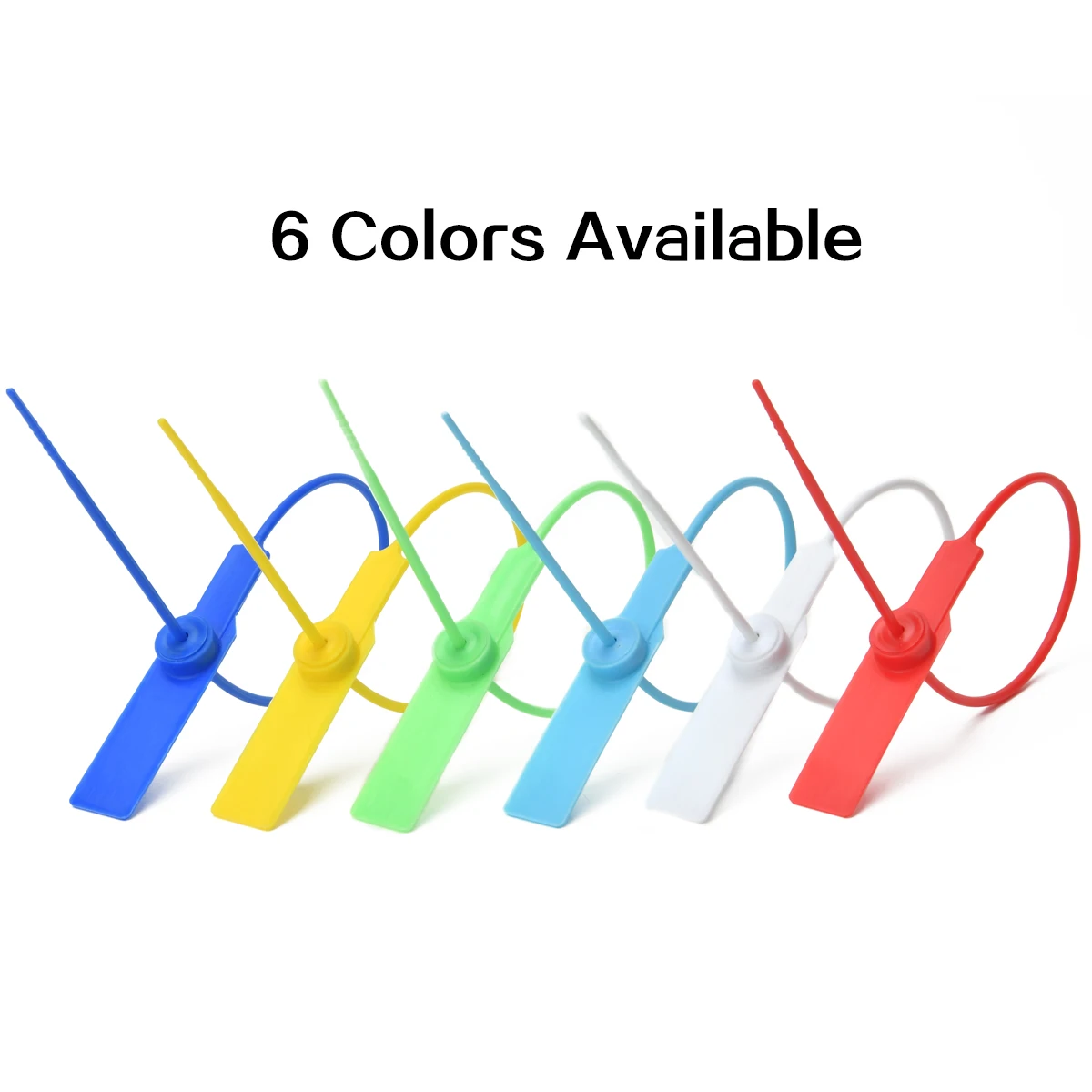 

1000 бирка с логотипом на заказ, номера Zip Ties, пластиковые защитные уплотнители для одежды, стандартная логистика 290 мм/11,4 дюйма