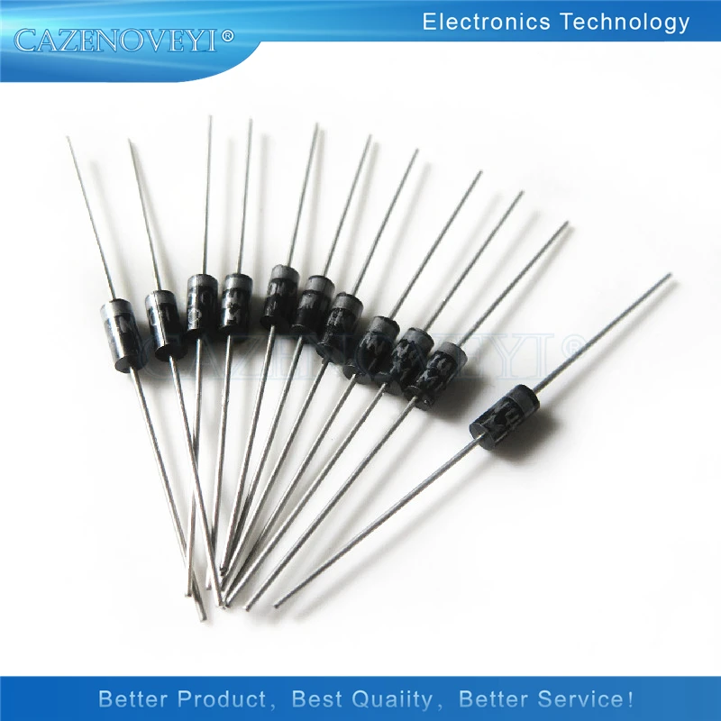 50PCS 1N5817 1N5819 1N5399 1N4937 1N4004 Schottky Rectifier Diode 1N4001 1N4007 UF4007 HER107 FR207 FR157 FR107 RL207 DO 41|Диоды| |