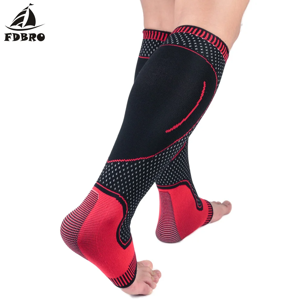 FDBRO Нескользящие нескользящие носки для защиты ног подошвенные гетры бега набор