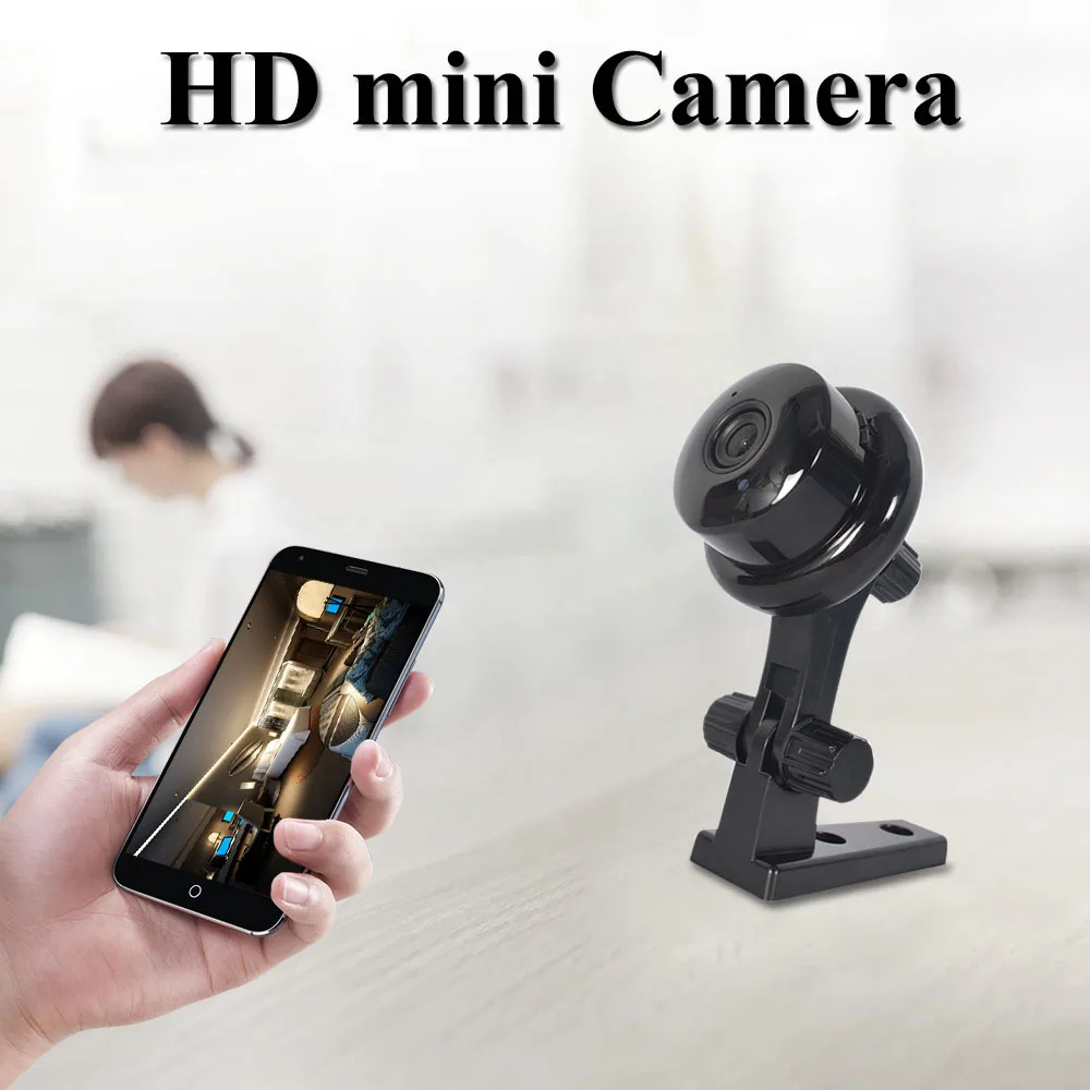 Домашняя безопасность мини WIFI 720P IP камера беспроводная маленькая CCTV