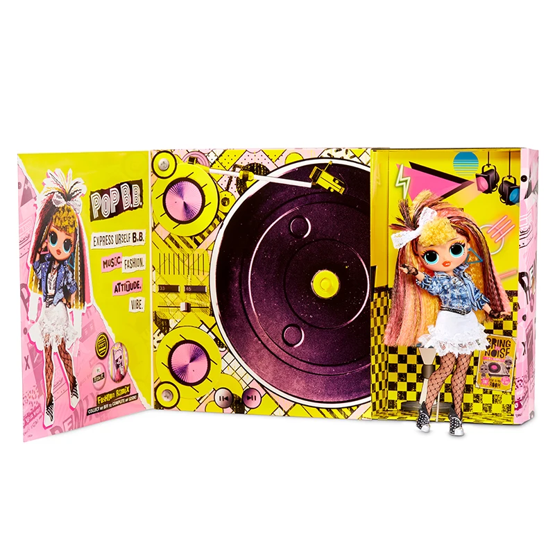 

Lol Surprise Dolls Omg Original Remix Fashion Change Hairdressing Doll Music Gift Box Girls' Toys