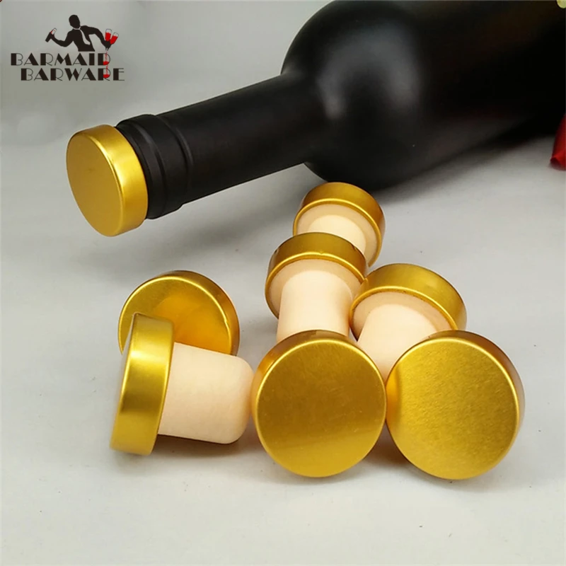 

5pcs/lot T-shape Wine Stopper Silicone Plug Cork Bottle Stopper Red Wine Cork Bottle Plug Bar Tool Sealing Cap Corks For Beer