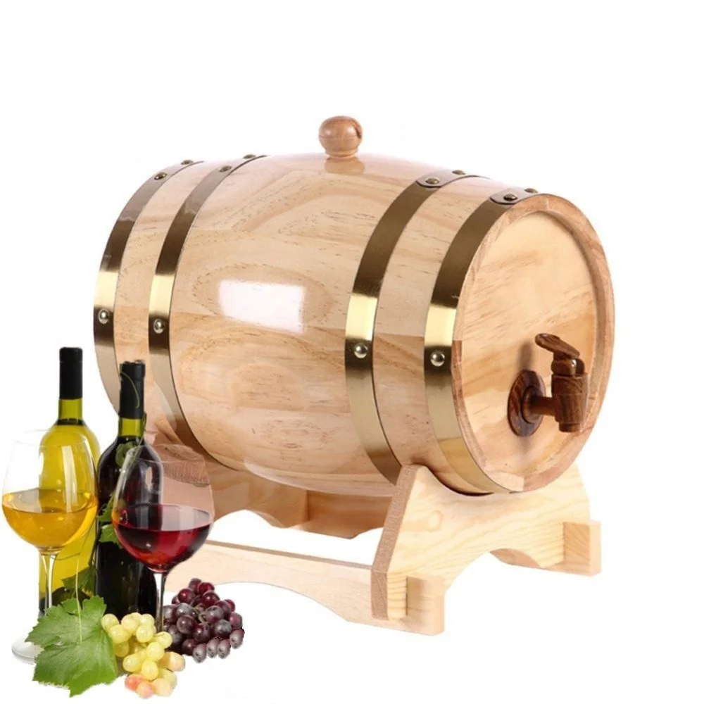 Корпус для вина из натурального дуба 3 л | Дом и сад