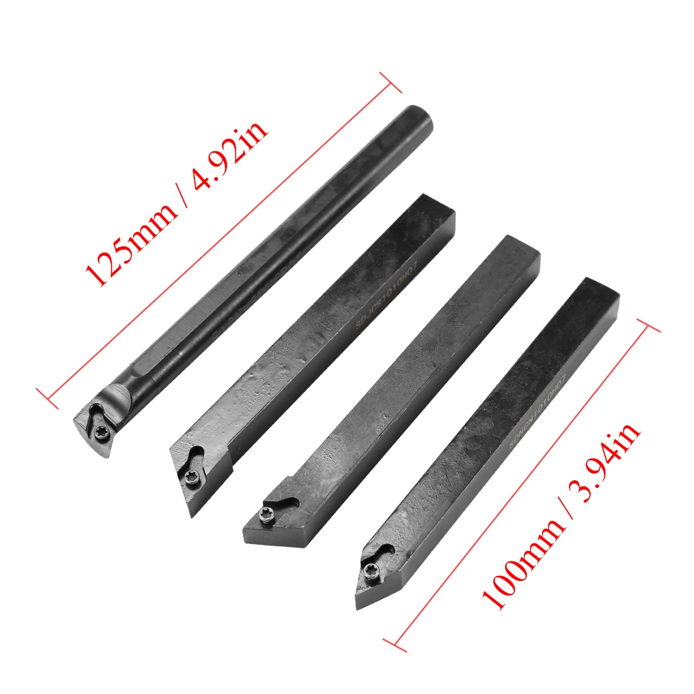 10 мм практичный Жесткий Стальной хвостовик токарный станок расточной бар