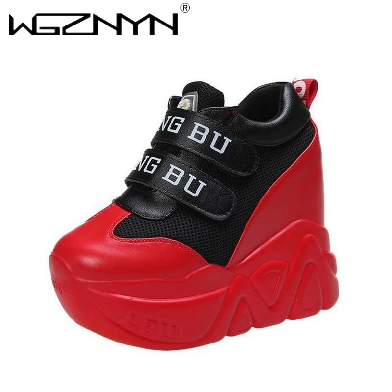

Brand Women Chunky Sneakers Fashion Platform Sneakers Tenis Feminino Ladies Wedges Casual Shoes Woman Leather Sports Dad Shoes