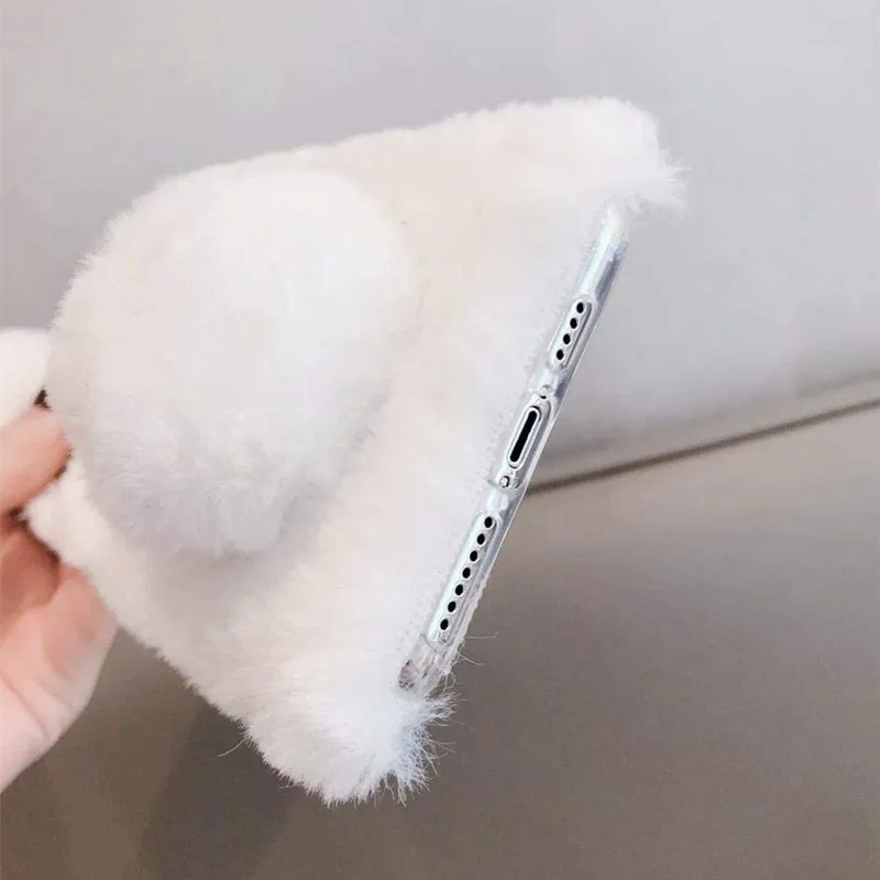 Mirror puppy cartoon pattern Case For iPhone 8 7 Plus X XS Max XR 11 12 13 Mini Pro Phone Cover for iphone SE 2020 | Мобильные