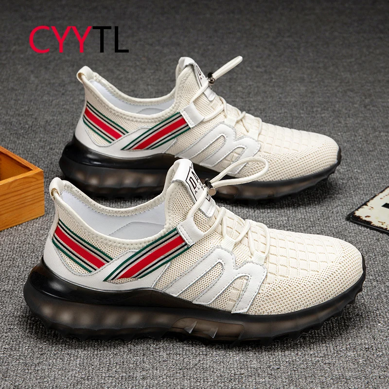 

Кроссовки CYYTL мужские без шнуровки, дышащая повседневная спортивная обувь для бега, амортизирующие сетчатые, для ходьбы, тренировок, фитнес...