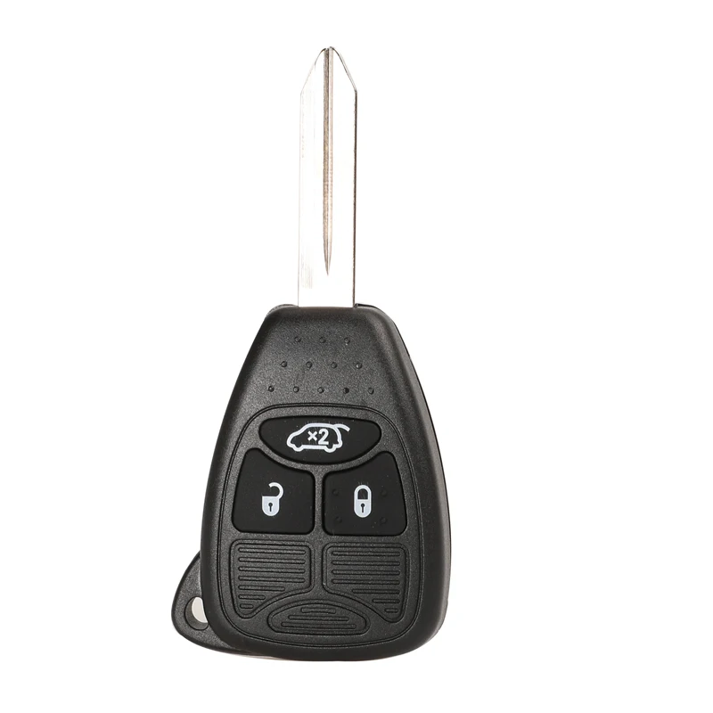 3 Buttons Jingyuqin 3/4/5/6 Кнопки дистанционного Fob ключа автомобиля чехол Shell для Dodge Dakota Durango Зарядное устройство Jeep Grand Cherokee Chrysler 300 города - Цвет: 3 Buttons