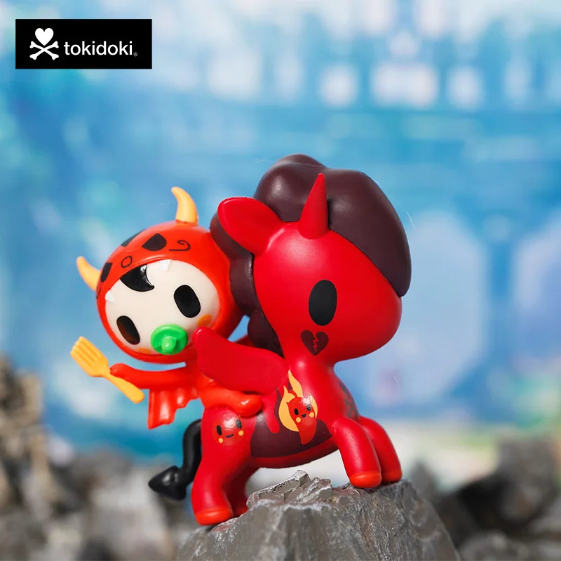 Tokidoki Сан Диего Единорог глухая коробка Экшн фигурки куклы игрушки в подарок на