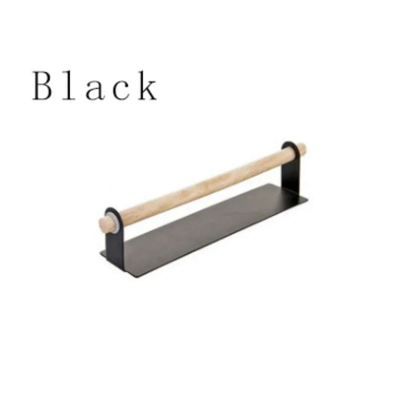

Wall Mount Towel Hanger Rack Kitchen Cabinet Rag Hanging Holder Storage Rack Organizer Bathroom Roll Paper Rag Holder Towel Rack