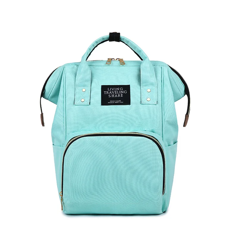 

Mommy Bag Leisure Large Capacity Backpack Travel Backpack Insulation Baby Bottle Diaper Backpack Multifunctional Handbag