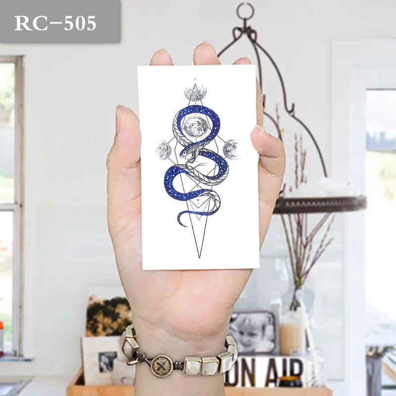 Новая звездная серия боди-арт красота макияж водостойкая временная татуировка