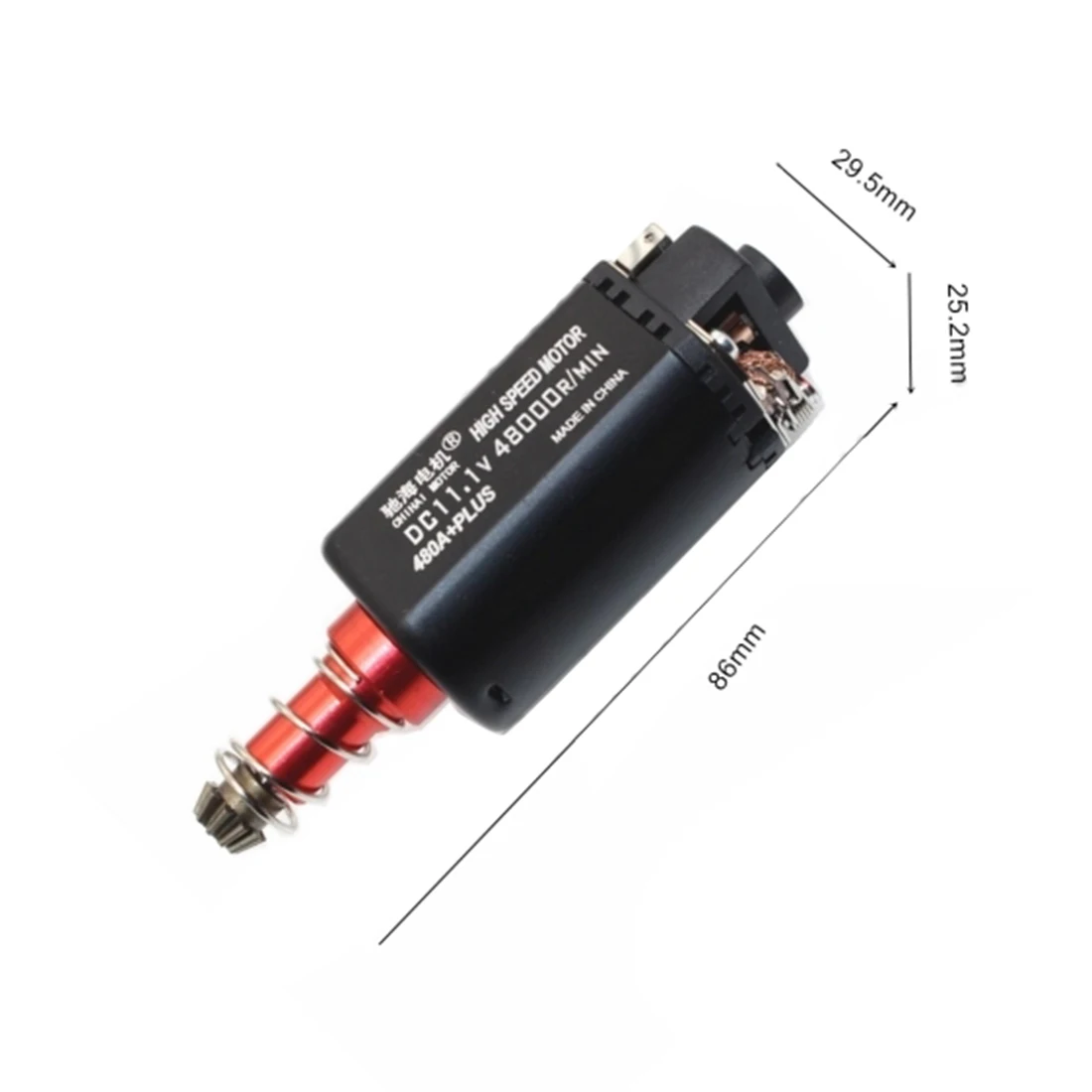 

Water Gel Beads Parts 480 Long-axis High Speed Custom Motor for XWE M4 No.2 Gearbox Modification Upgrade