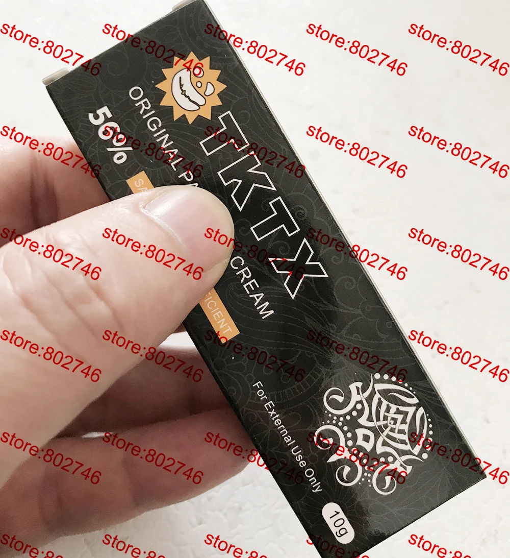 

56% black Tattoo Cream Before Permanent makeup Body Eyebrow Eyeliner Lips 10g
