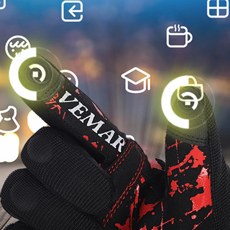 Перчатки для верховой езды-мотоцикл горный велосипед Мотогонки сенсорный экран