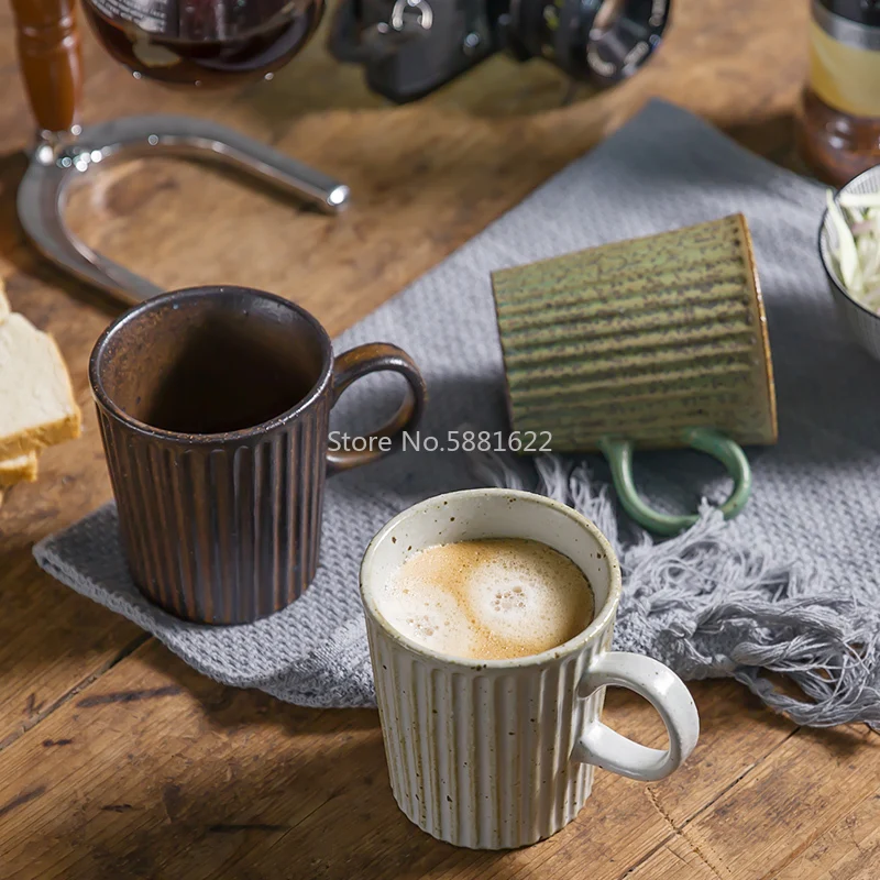 Винтажная креативная кофейная чашка фарфоровые офисные Японские чайные чашки с