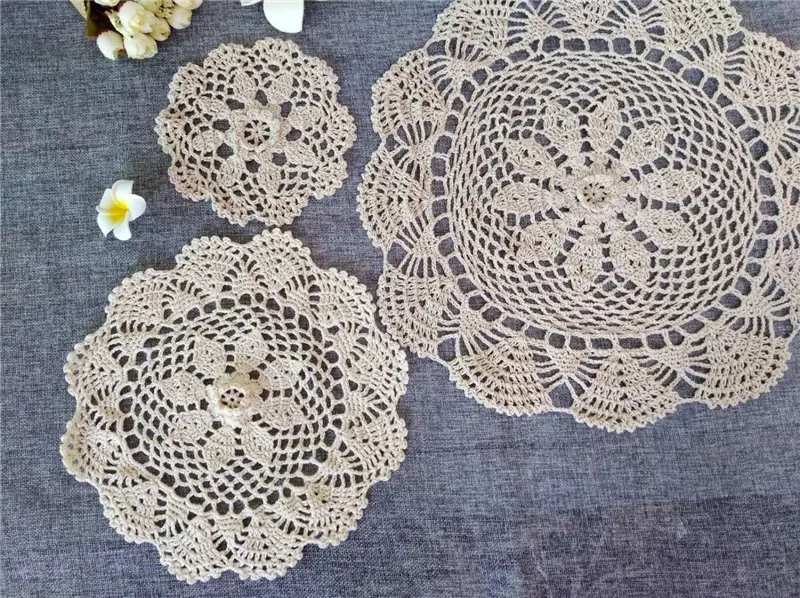 3 размера корейский 3d кружевной Цветочный хлопковый коврик рождественские