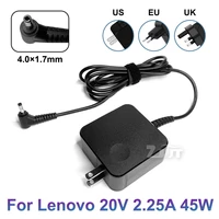 20v 2 25a 45w 4 01 7mm ac laptop power adapter charger for lenovo ideapad 320 100 100s n22 n42 yoga310 yoga510 air12 13 adl45wc