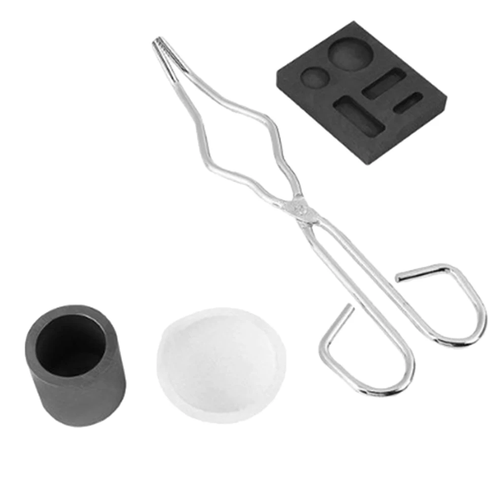 14 мл графитовый тигель набор щипцы и чаша для золота кварца плавления | Украшения
