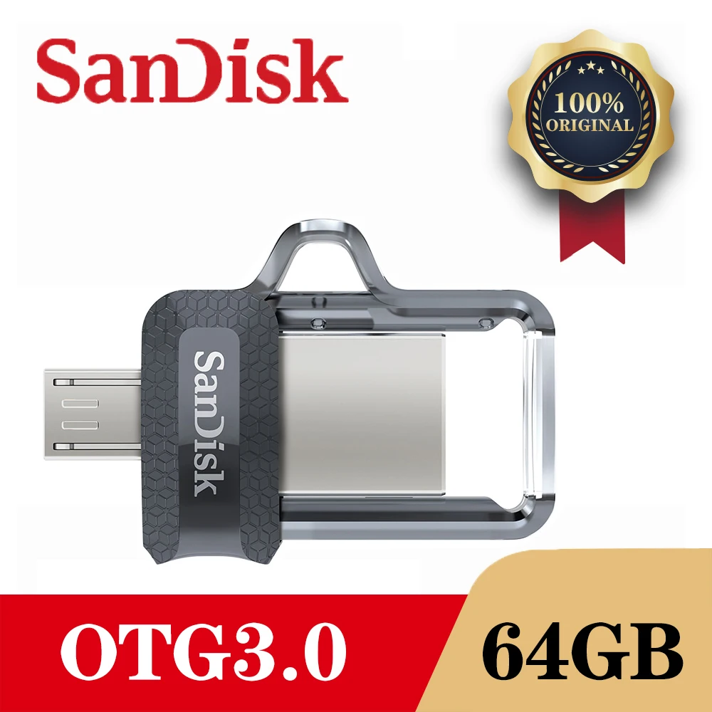 Флеш накопитель SanDisk DD3 USB 3 0 OTG на 128 ГБ 64 32 16 ГБ|USB флэш-накопители| |