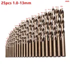 Спиральное сверло M35 Cobalt 5%, Высокопрочное, с прямым хвостовиком, аксессуары для электроинструментов, для сверления отверстий из нержавеющей стали