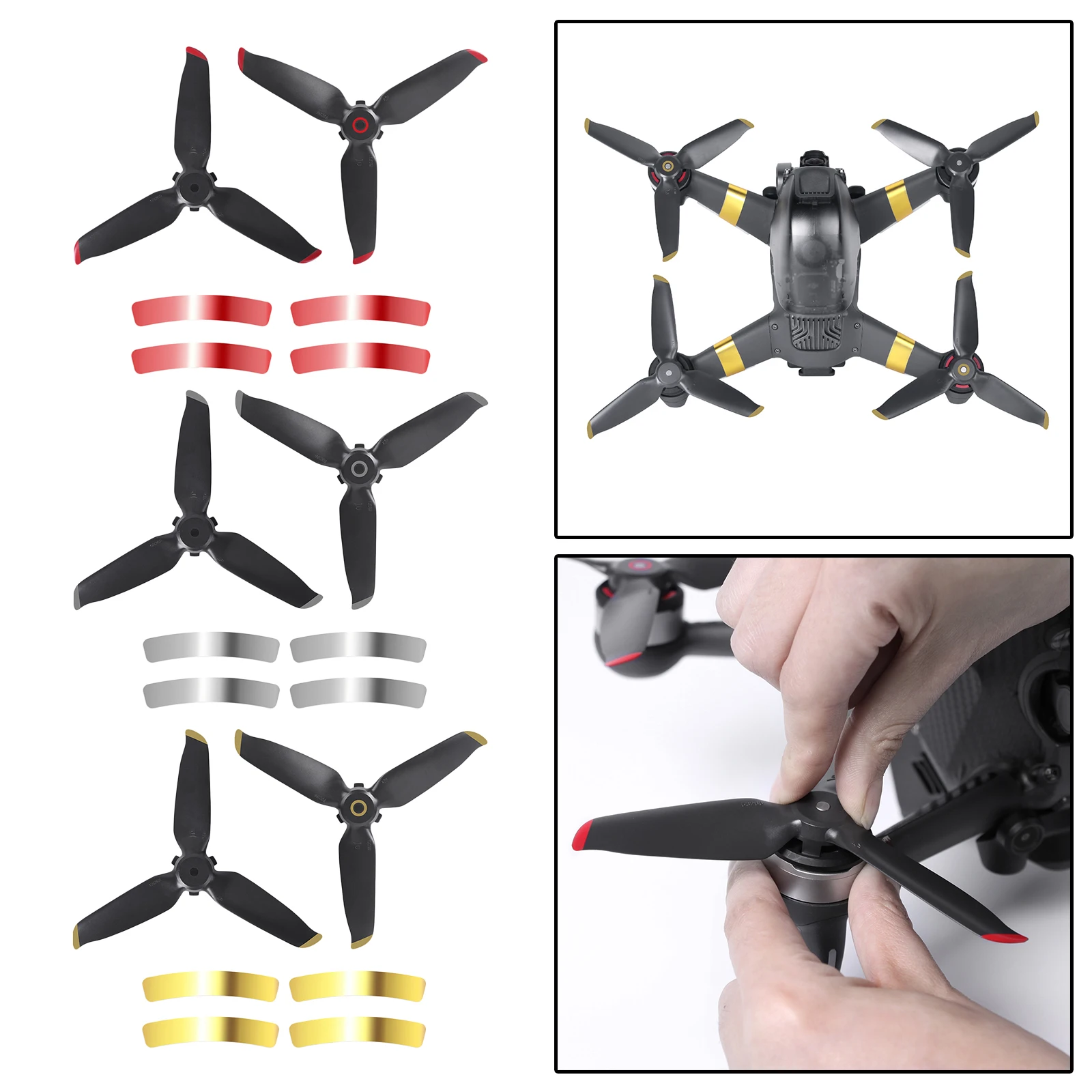 

Drone Propeller Replace Part Easy and Convenient to Install and Use