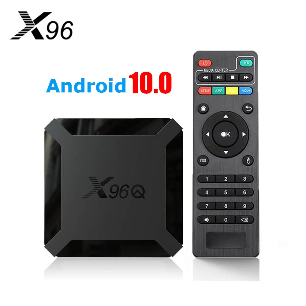 ТВ-приставка X96Q Android 10 0 Allwinner H313 4 ядра 4K 2 ГГц Wi-Fi | Электроника
