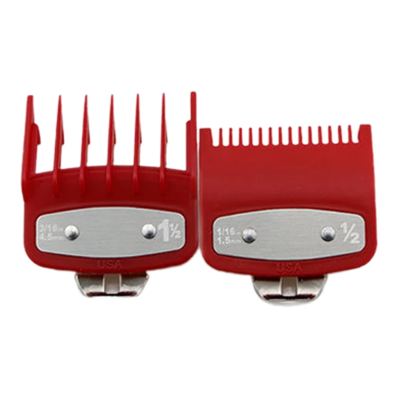 Хит! 4 шт. профессиональная направляющая Расческа для стрижки волос Концевая с