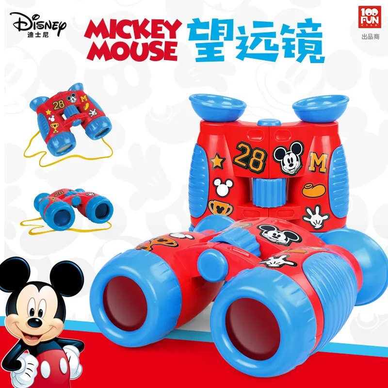 

Оригинальный Детский бинокль Disney, Hd калейдоскоп для мальчиков и девочек, игрушки для научного эксперимента учеников, DS-2591A с Микки Маусом