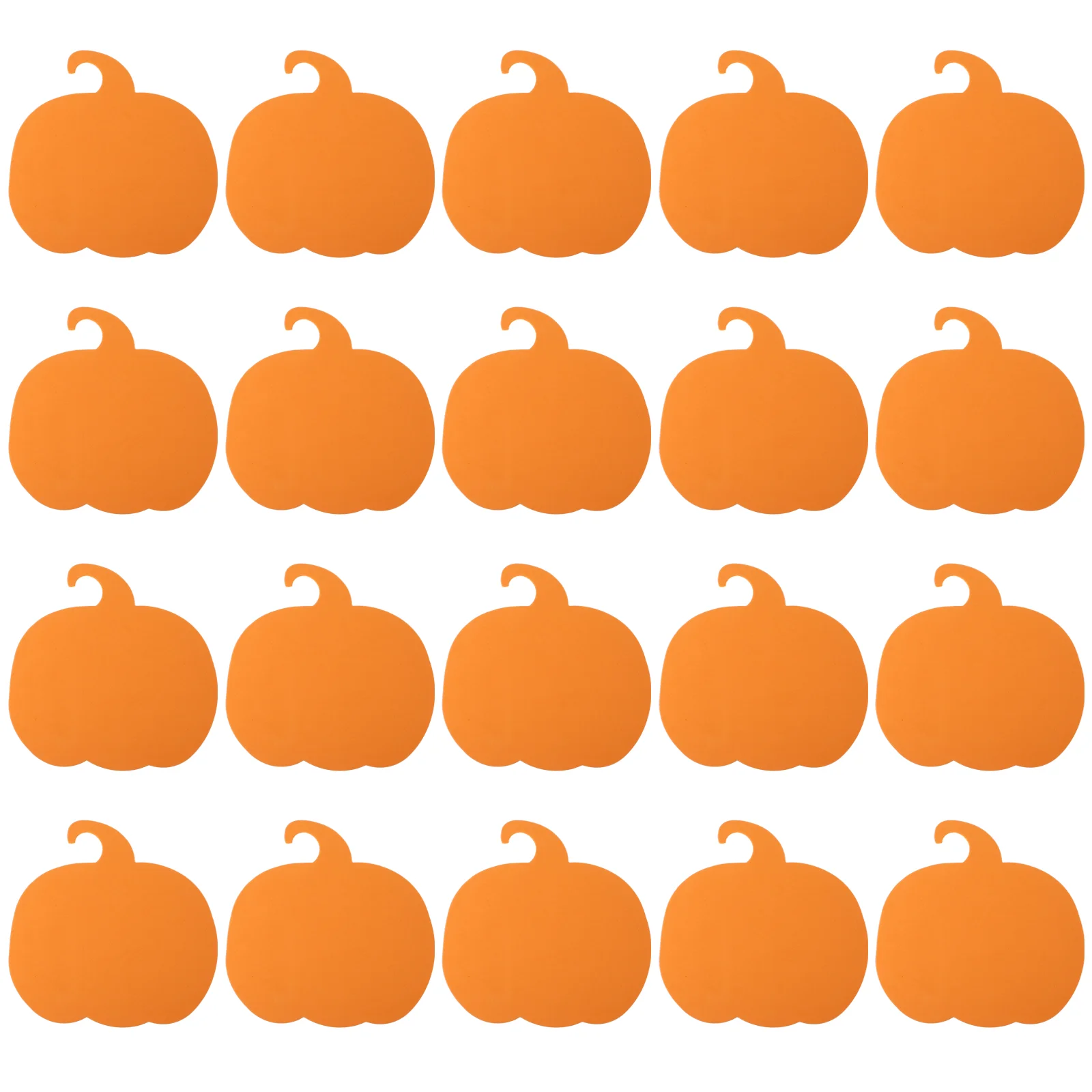 

20PCS Pumpkin Craft Festival Themed Party Ornament Pumpkin Piece