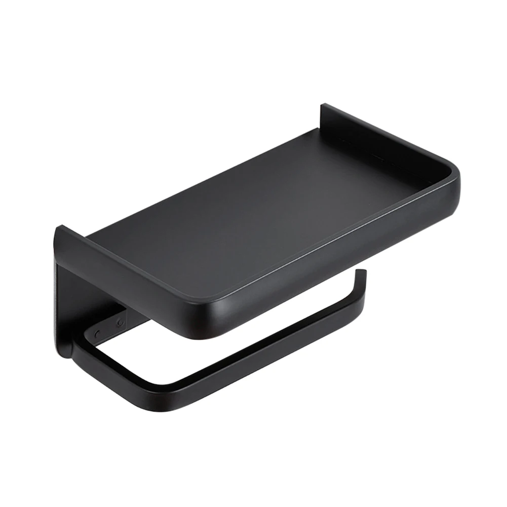 

Bathroom Shelf Toilet Paper Towels Box Holder for Toilet Wall Shelves with Baking Varnish Modern Simple Nordic Style