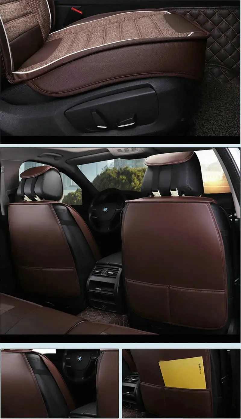 Передняя+ задняя крышка автомобильного сиденья для Volkswagen Passat b5 b6 b7 b8 golf 4 golf 5 golf 6 golf 7 tiguan Polo tiguan touareg Dacia duster