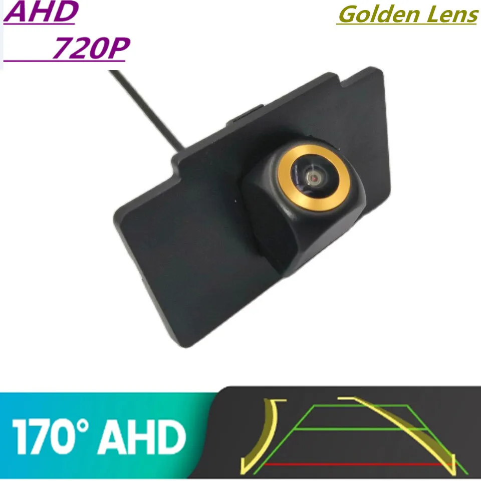 AHD 720P Golden Lens Trajectory Car Rear View Camera For Kia Cadenza/ K7 (VG) 2010 2011 2012 2013 2014 Vehicle Parking Monitor