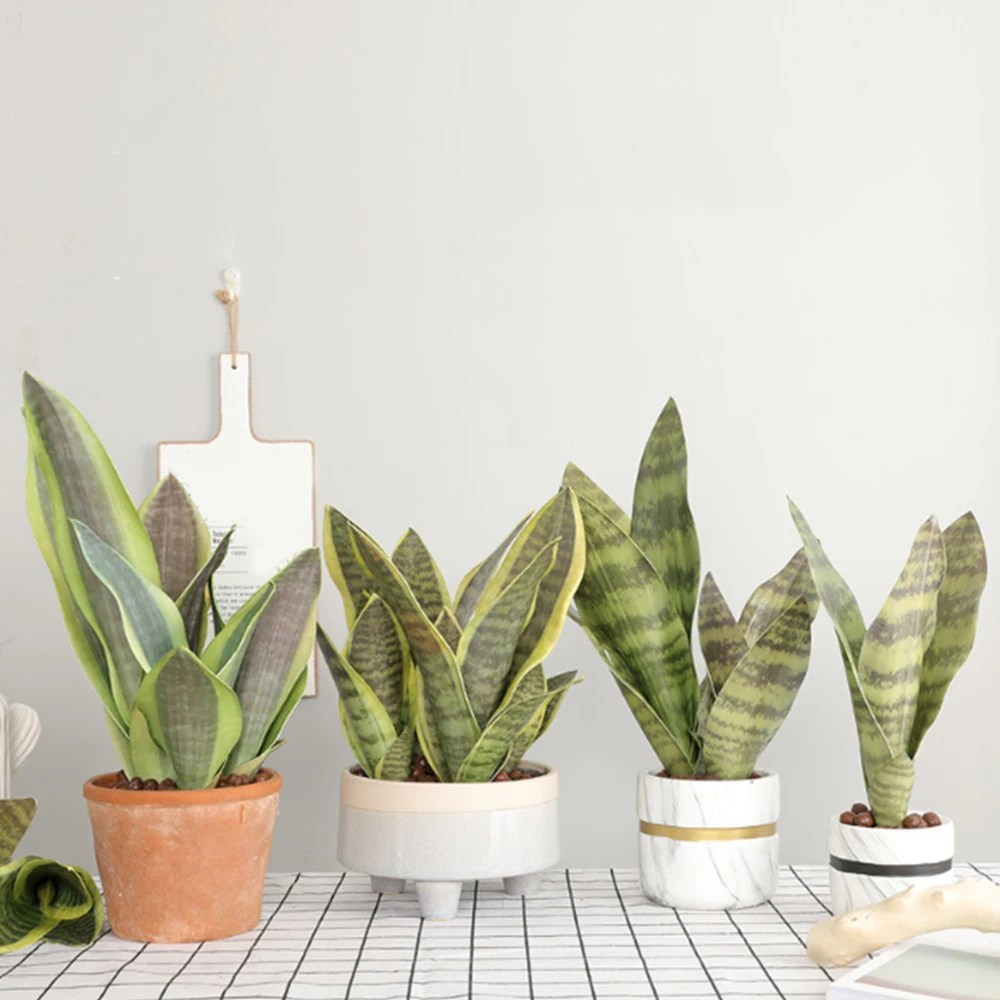Искусственное растение Sansevieria Prain искусственное пустынное суккуленты Агава